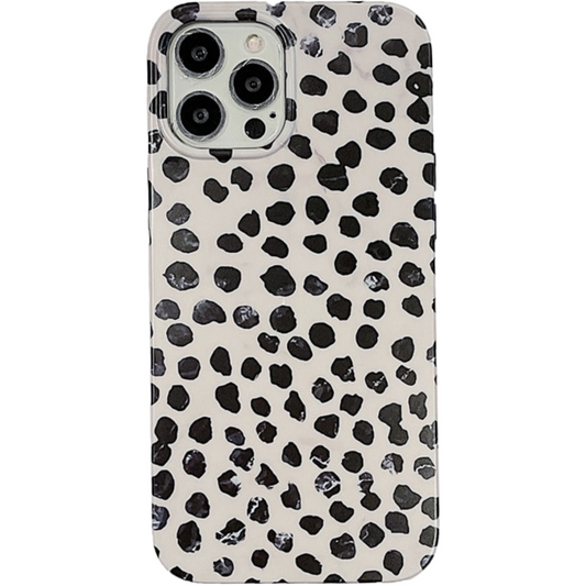 Black Polka Dots - covermaze iPhone 7 0