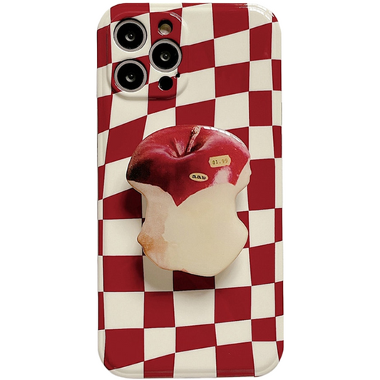 Red Apple Checkerboard - covermaze